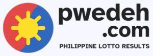 pwedeh.com|pwedeh pcso result.